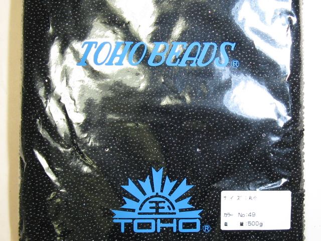 ＴＯＨＯビーズ　丸小ピース　５００ｇ入り　№４９