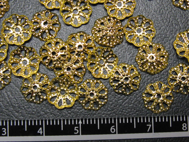 菊金　９ミリ　( 7.1g 約100個入り)　ゴールド