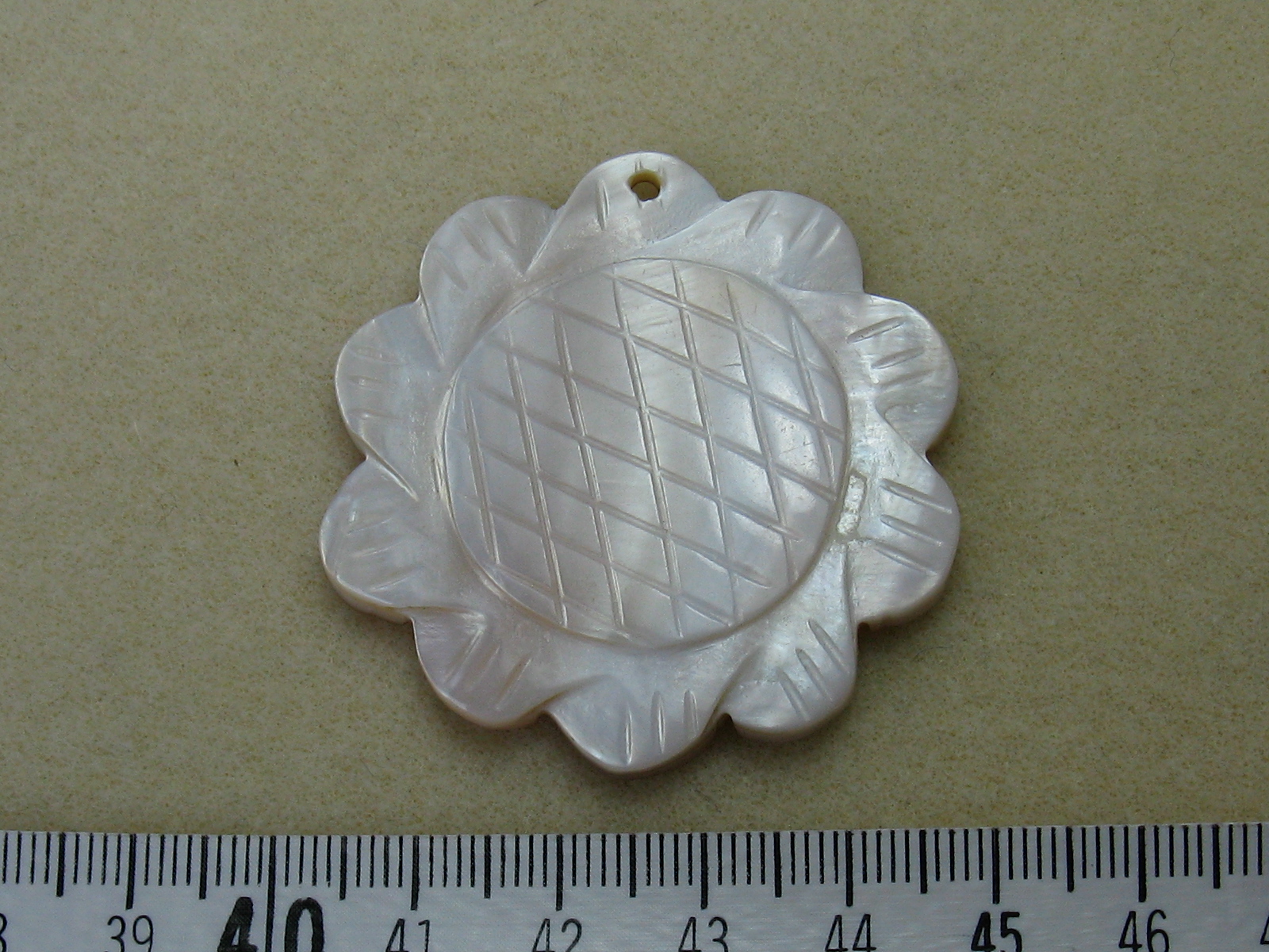 シェルパーツ　46㎜　ヒマワリ　