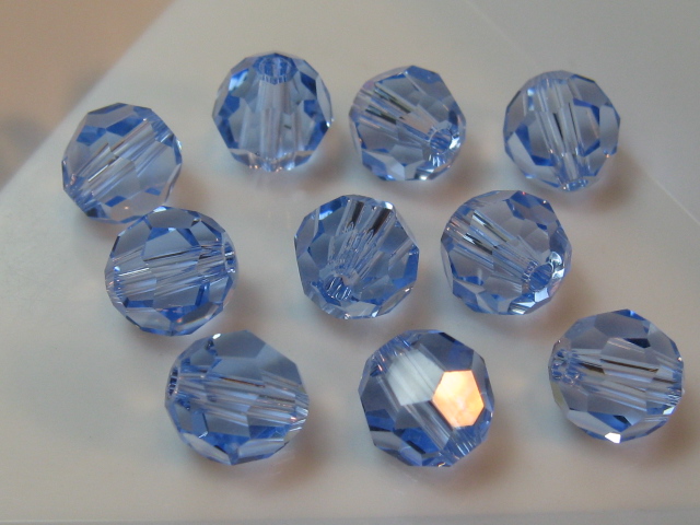 5000番　6mm　ライトサファイヤ