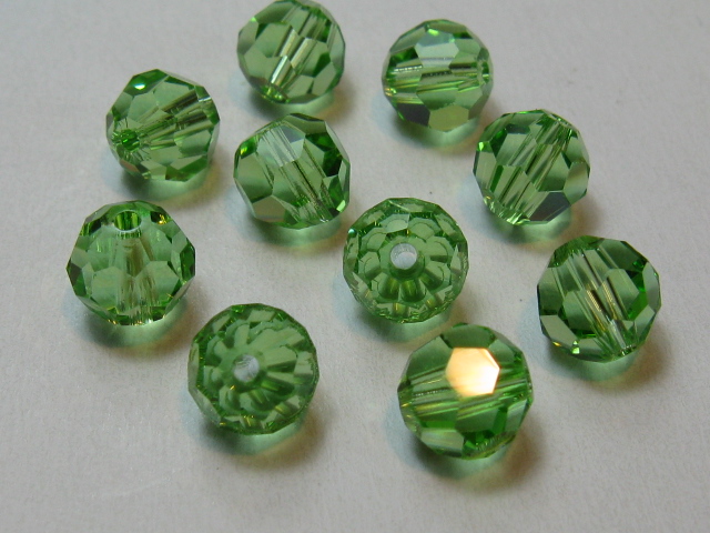 5000番　6mm　ペリドット