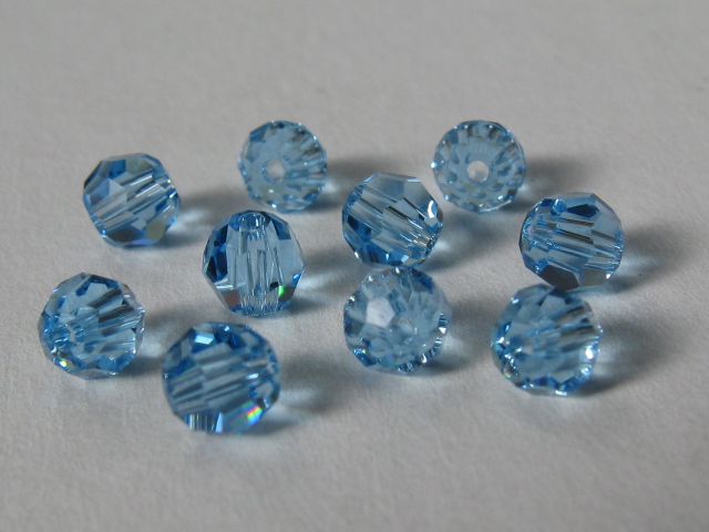 5000番　4mm　アクアマリン