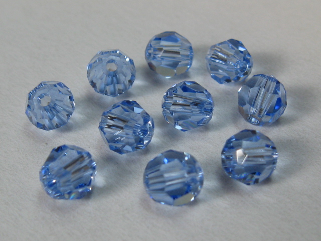 5000番　4mm　ライトサファイヤ