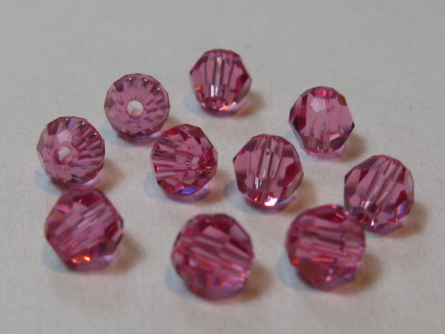 5000番　4mm　ローズ