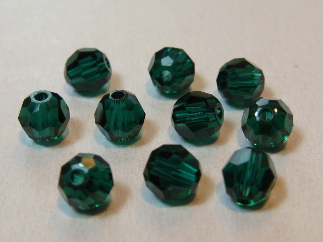 5000番　4mm　エメラルド