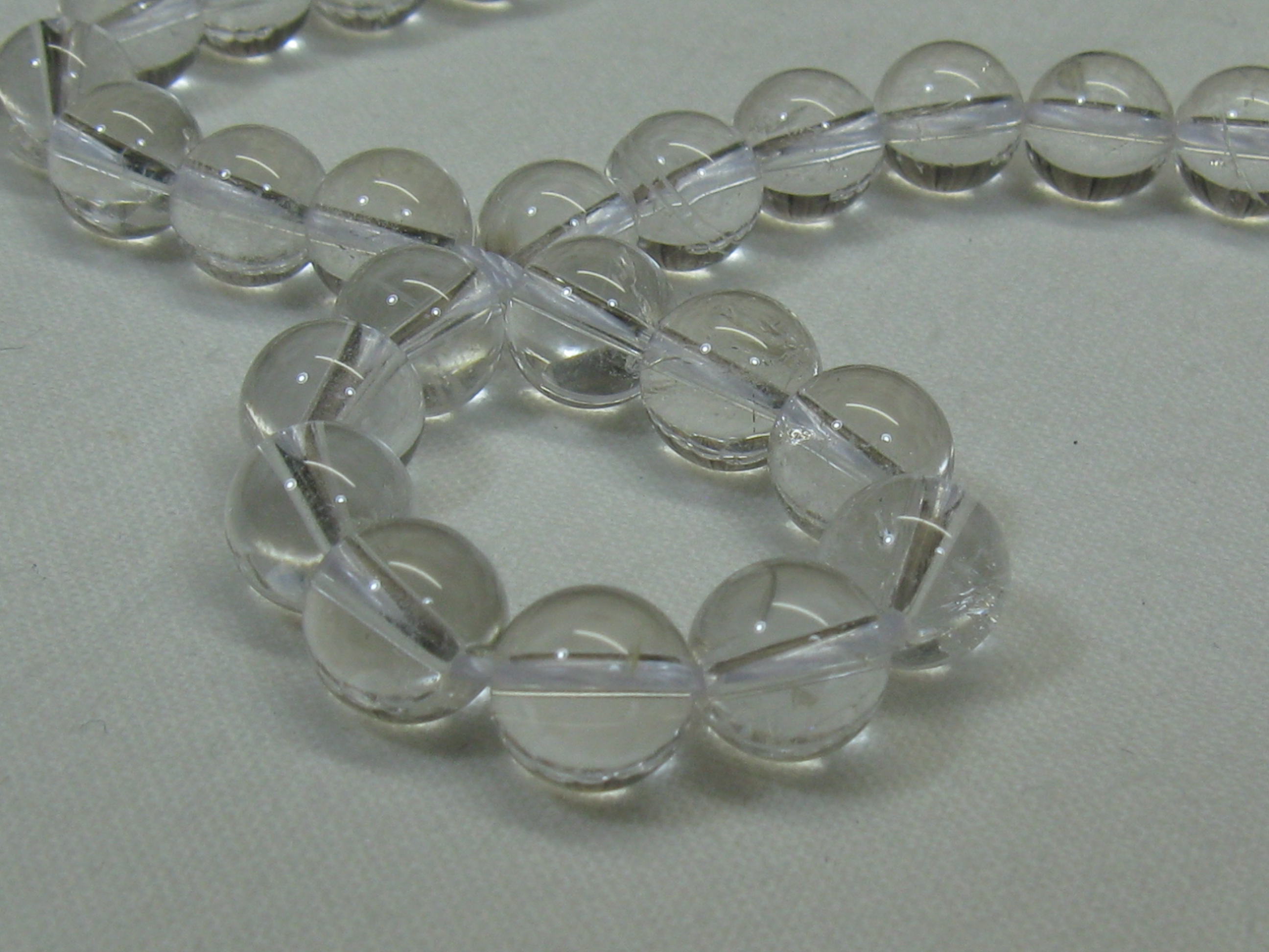 天然石　８ミリ　ラウンド　クリスタル