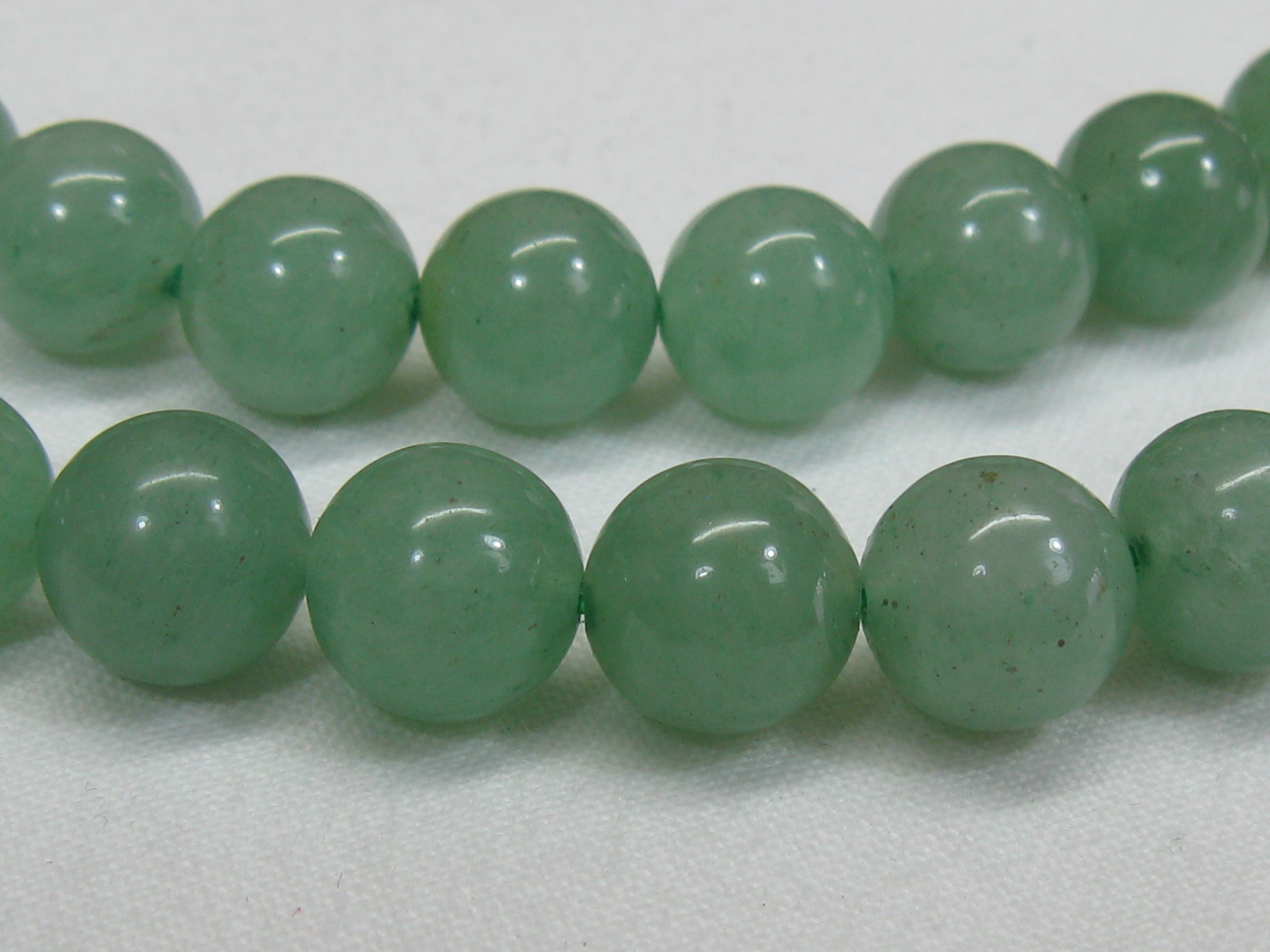 天然石　10ミリ　ラウンド　グリーンアベンチュリン