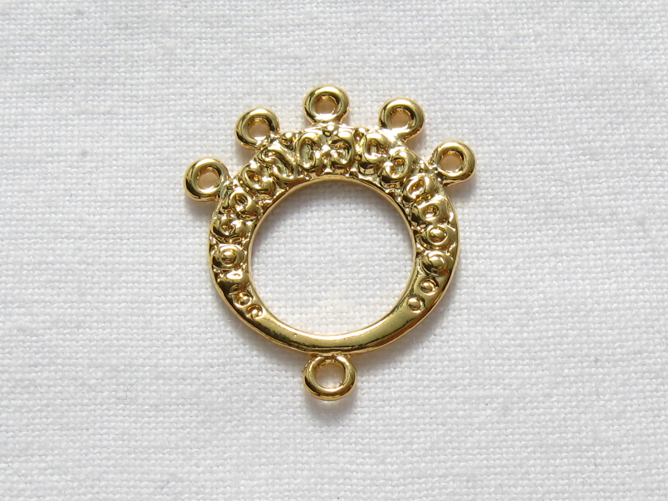 デザインコネクター　２１ミリ　ゴールド