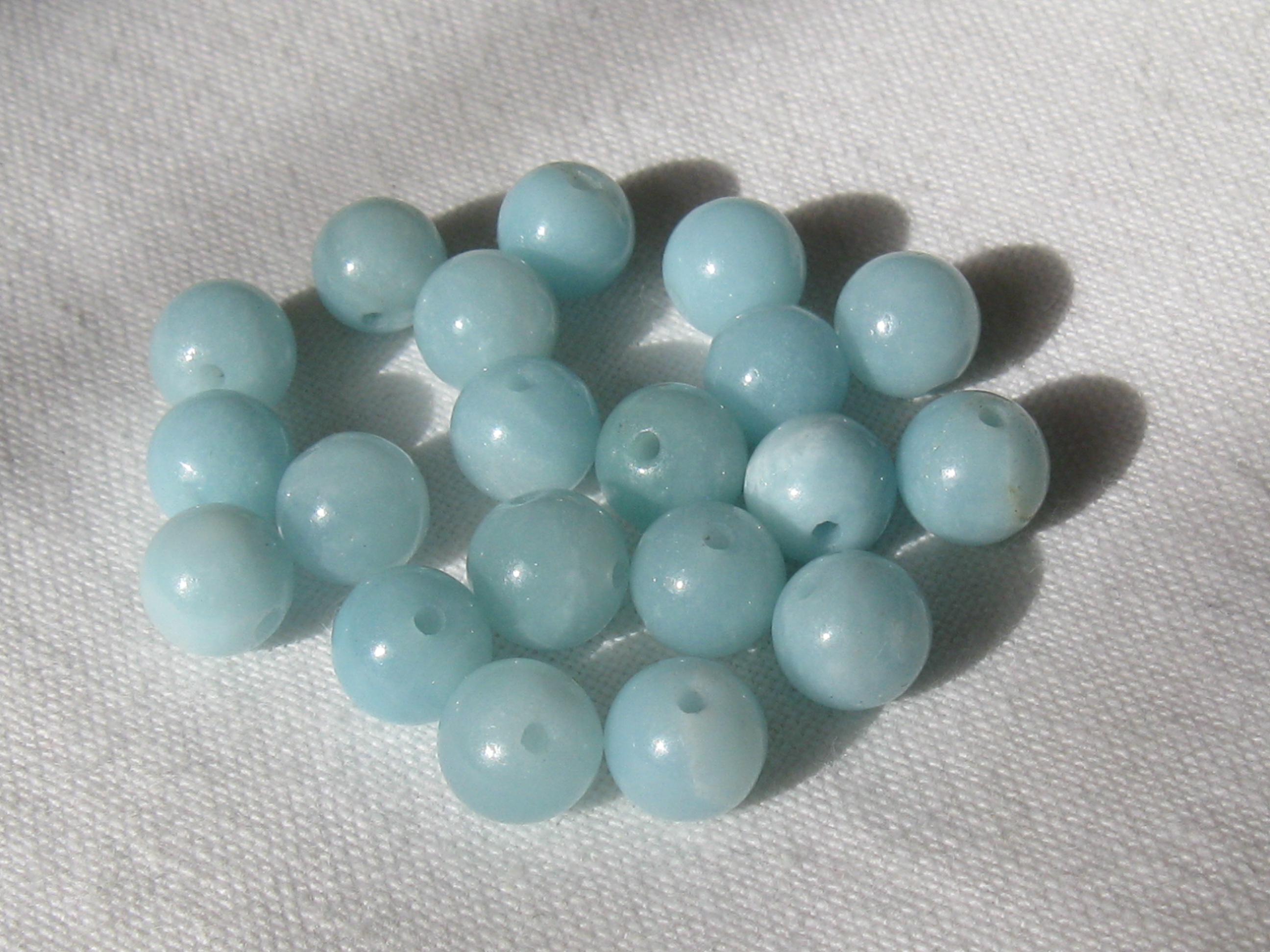 天然石　６ミリ　ラウンド　アマゾナイト