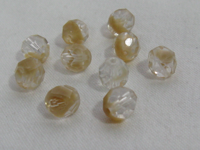 ファイヤポリッシュ　８ミリ　２トーンベージュ