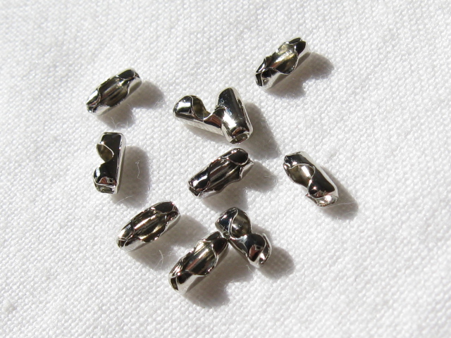 チェーンコネクター　１.5ミリ用　シルバー