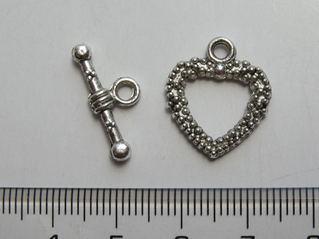 マンテル　ハート　Ａシルバー