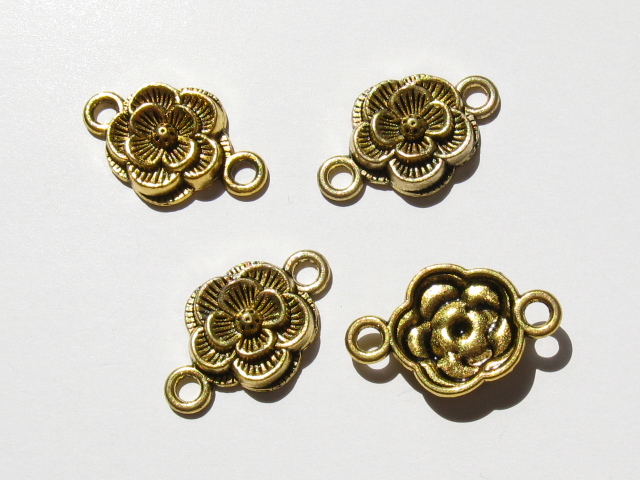 つなぎパーツ　バラ　Ａゴールド