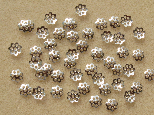座金　６ミリ　ホワイトシルバー
