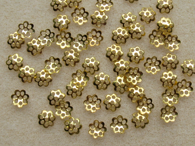 座金　６ミリ　ゴールド
