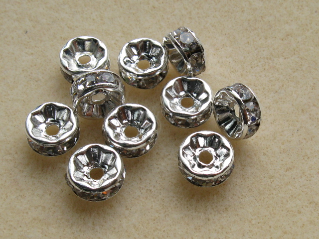 平ロンデル・お徳用　８mm　シルバー