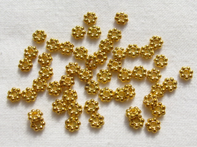 デイジー　４.0×１.5ミリ　ゴールド