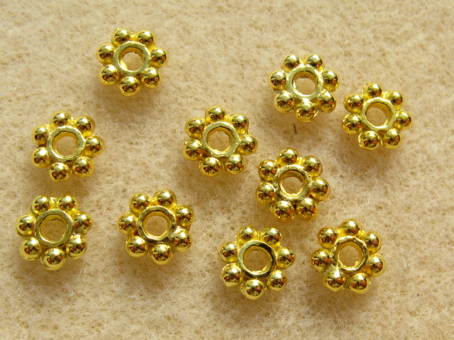 デイジー　６.0×２.0ミリ　ゴールド