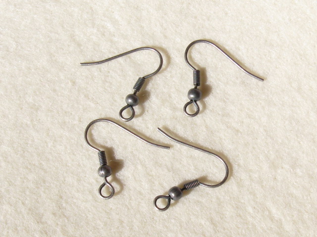 ピアス　釣り針タイプ　(2ペア)　銀古美