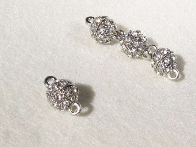 マグネット　９mm　シルバーカラー