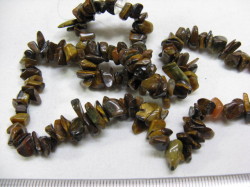 天然石　さざれ　約40センチ　タイガーアイ