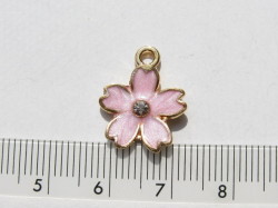 カラーチャーム　さくら(Ａ級ガラス入り)　ピンク