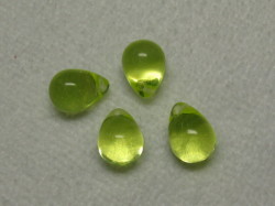 チェコビーズ　ティアドロップ　10×14ミリ　ジョンキル