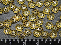 菊金　６ミリ　( 5.1g 約100個入り)　ゴールド