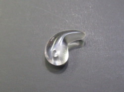 まが玉　約２２mm　(１個入り)　クリスタル(水晶)