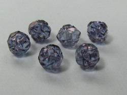 チェコ　ローズバット　８×７mm　ラスターアメジスト