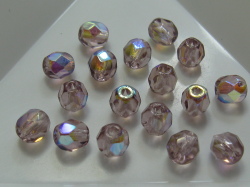 チェコ　ＦＰ　４ミリ　ライトアメジストＡＢ