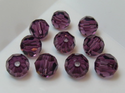 5000番　6mm　アメジスト