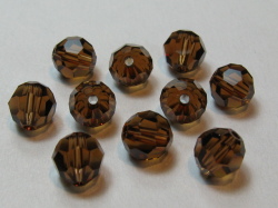 5000番　6mm　スモークトパーズ