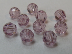 5000番　4mm　ライトアメジスト