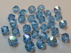 5301番　４mm　アクアマリンＡＢ