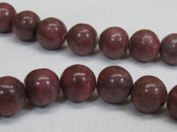 天然石　10ミリ　ラウンド　ロードナイト