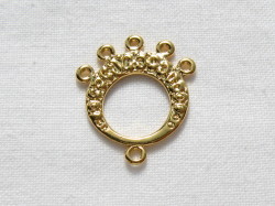 デザインコネクター　２１ミリ　ゴールド