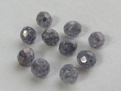 ファイヤポリッシュ　８ミリ　ラスターストーンアメジスト