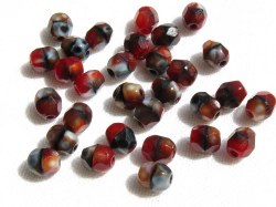 ファイヤポリッシュ　４ミリ　シャムトパーズジェット