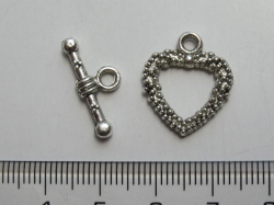 マンテル　ハート　Ａシルバー