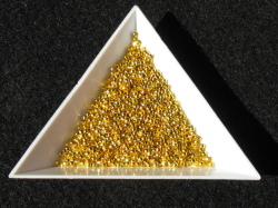 カシメ(つぶし玉)　2ミリ　(1000ヶ入)　ゴールド