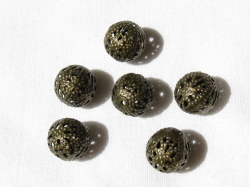 すかし玉　１０mm　金古美