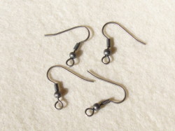 ピアス　釣り針タイプ　(2ペア)　銀古美