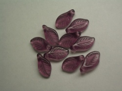 リーフ（6×12mm）　アメジスト