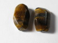 天然石　23×17ミリ　ナゲットカット　タイガーアイア