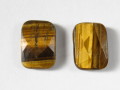 天然石　26×18ミリ　レクタングルカット　タイガーアイア