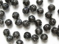 すかし玉　６mm　銀古美　大袋