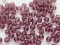 チェコ　プレス　ラウンド　４ミリ　アメジスト