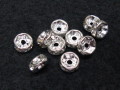 ロンデル　６mm　(10個入り)　シルバー