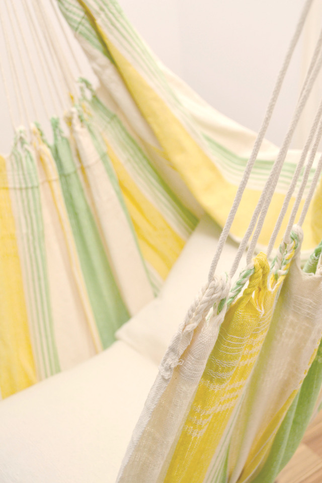 ブラジリアンチェアハンモック 布 ミモザ